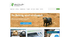 Desktop Screenshot of albert-schweitzer-stiftung.de